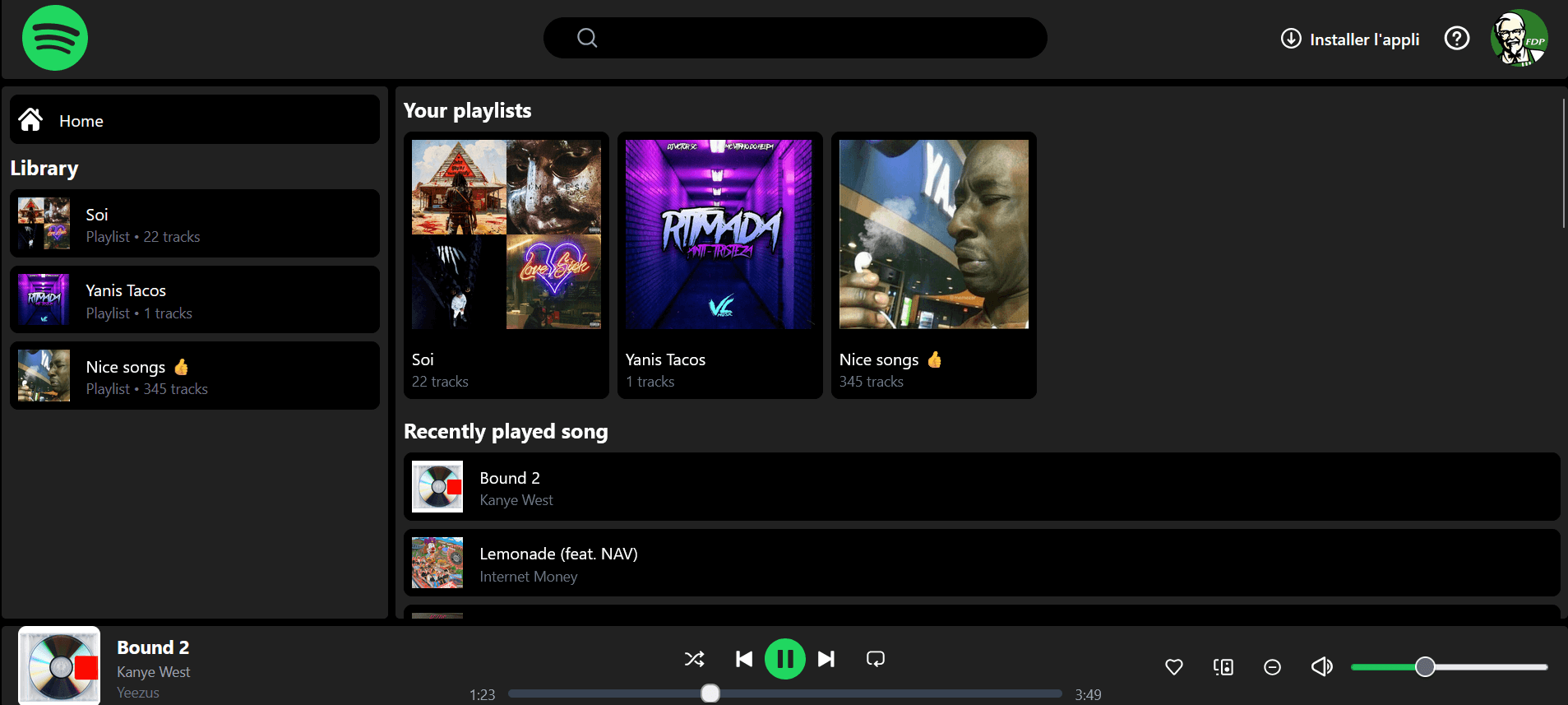 Clone Spotify